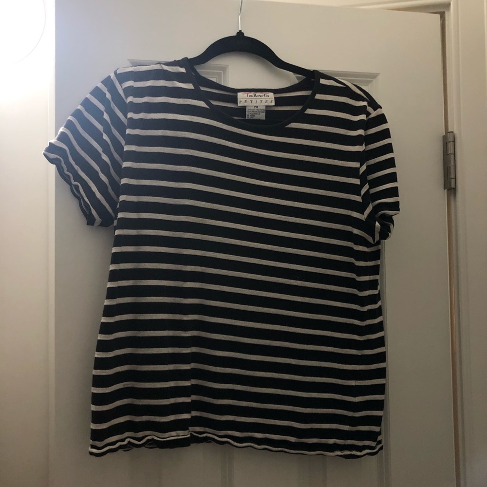 Black and White Stripped Tee